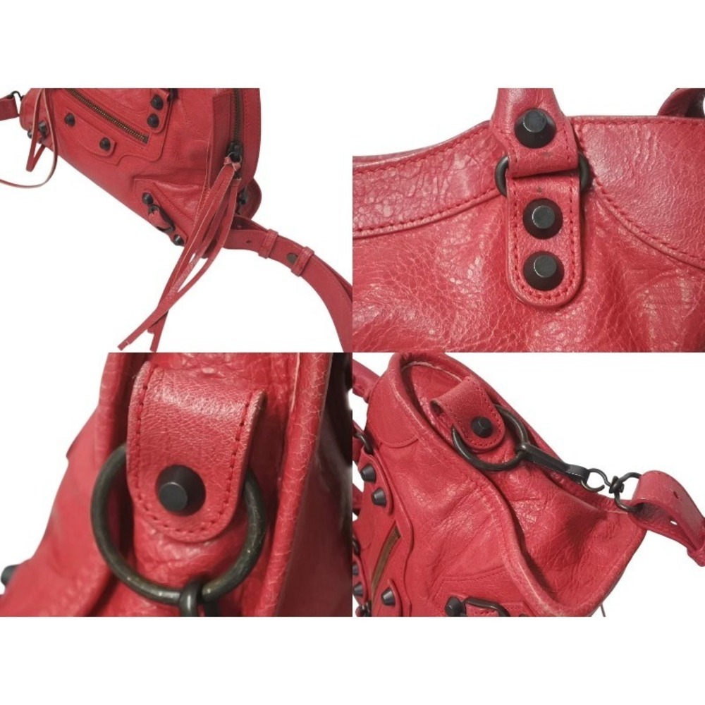 Balenciaga Red Bag City Classic Leather Pink - Picture 4 of 10